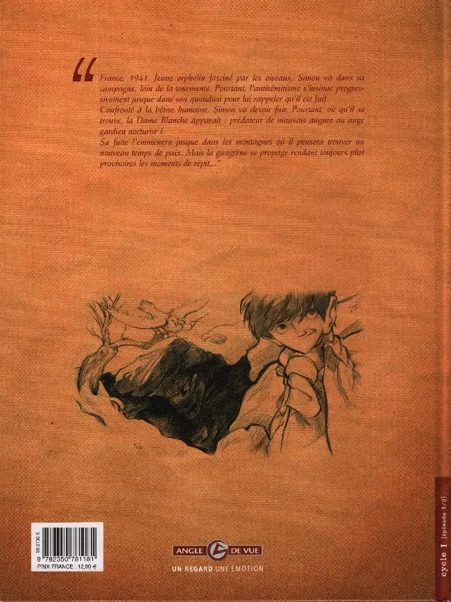 Verso de l'album L'Envolée sauvage Tome 1 La Dame Blanche