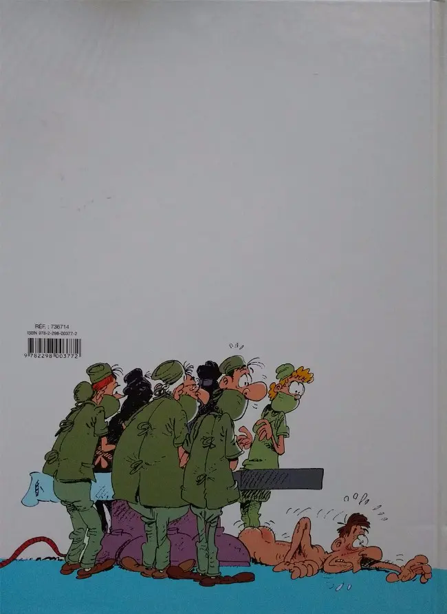 Verso de l'album Les Femmes en Blanc Tome 1