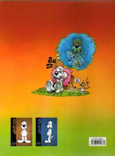 Verso de l'album Gai-Luron Tome 2 Gai-luron en écrase méchamment