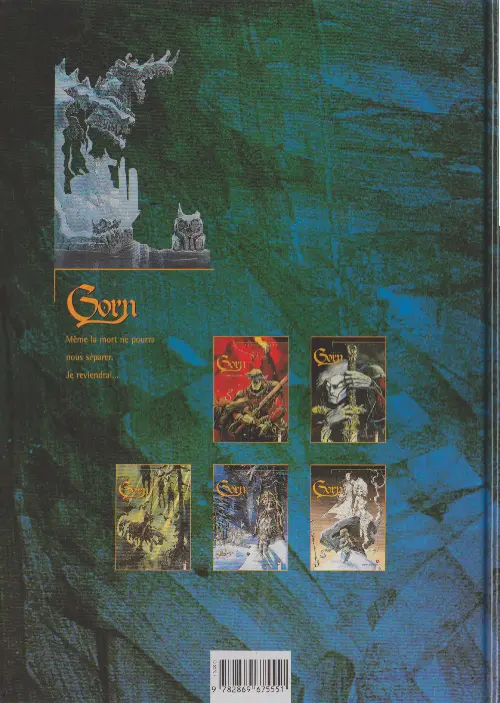 Verso de l'album Gorn Tome 2 Le pacte