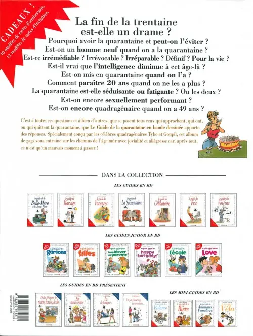 Verso de l'album Le Guide Tome 6 Le guide de la quarantaine