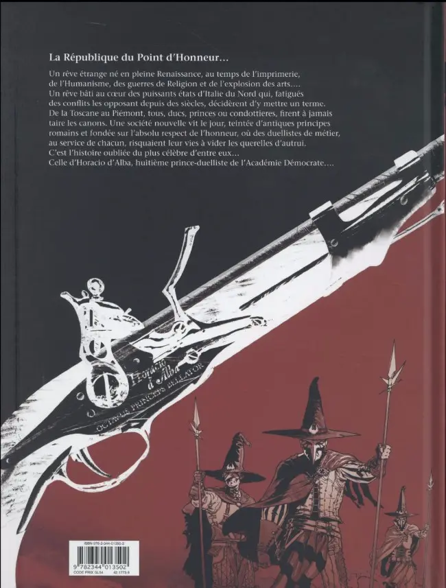 Verso de l'album Horacio d'Alba Tome 2 Le roi soldat