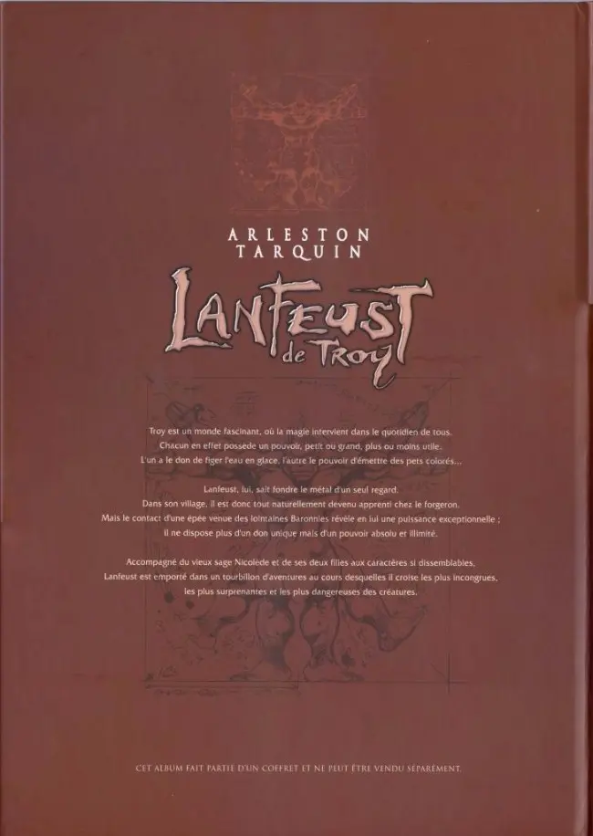 Verso de l'album Lanfeust de Troy Tome 6 Cixi impératrice