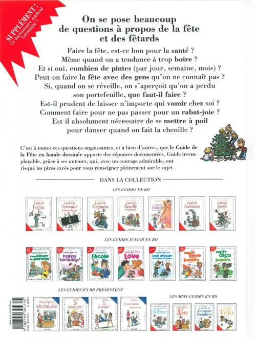 Verso de l'album Le Guide Tome 36 Le guide de la fête
