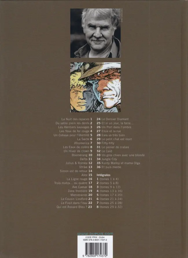 Verso de l'album Jeremiah Tome 36 Et puis merde