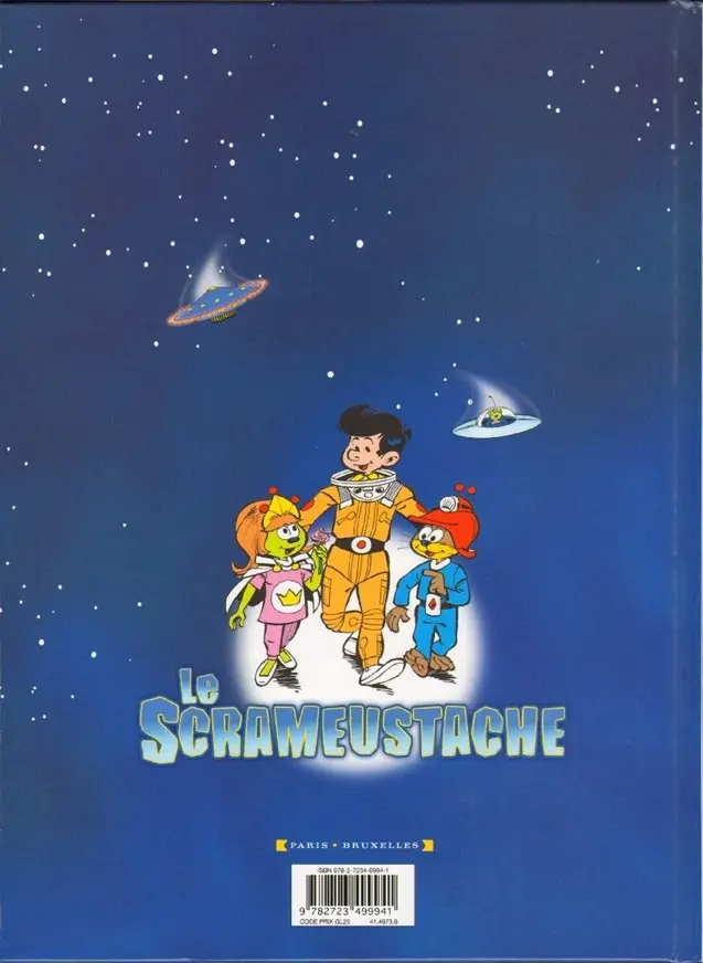 Verso de l'album Le Scrameustache Tome 42 Le géant d'Imenoca