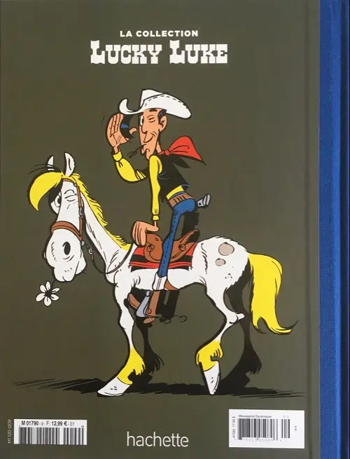 Verso de l'album Lucky Luke La collection Tome 9 Chasseur de primes