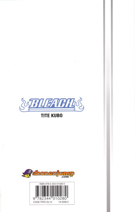 Verso de l'album Bleach Tome 65 Marching out the Zombies