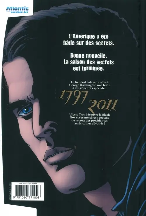 Verso de l'album Black Box Tome 1 Destins croisés