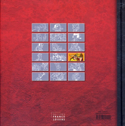 Verso de l'album Astérix L'Intégrale Les Romains II