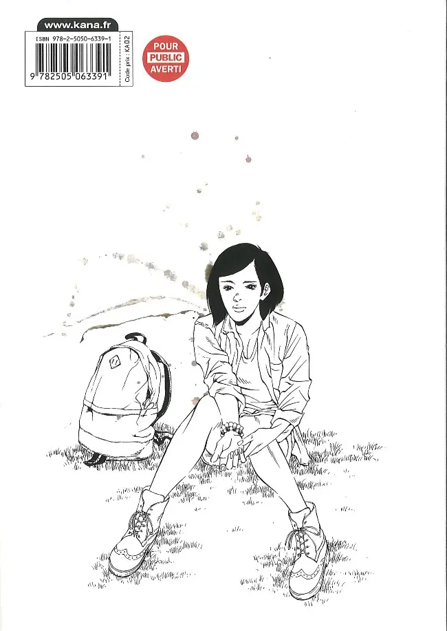 Verso de l'album Ushijima - L'usurier de l'ombre 26