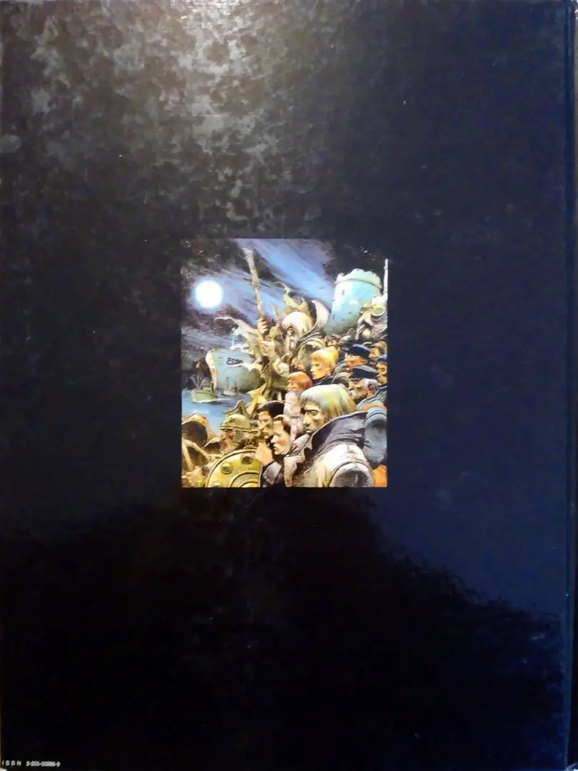 Verso de l'album Le Vaisseau de pierre