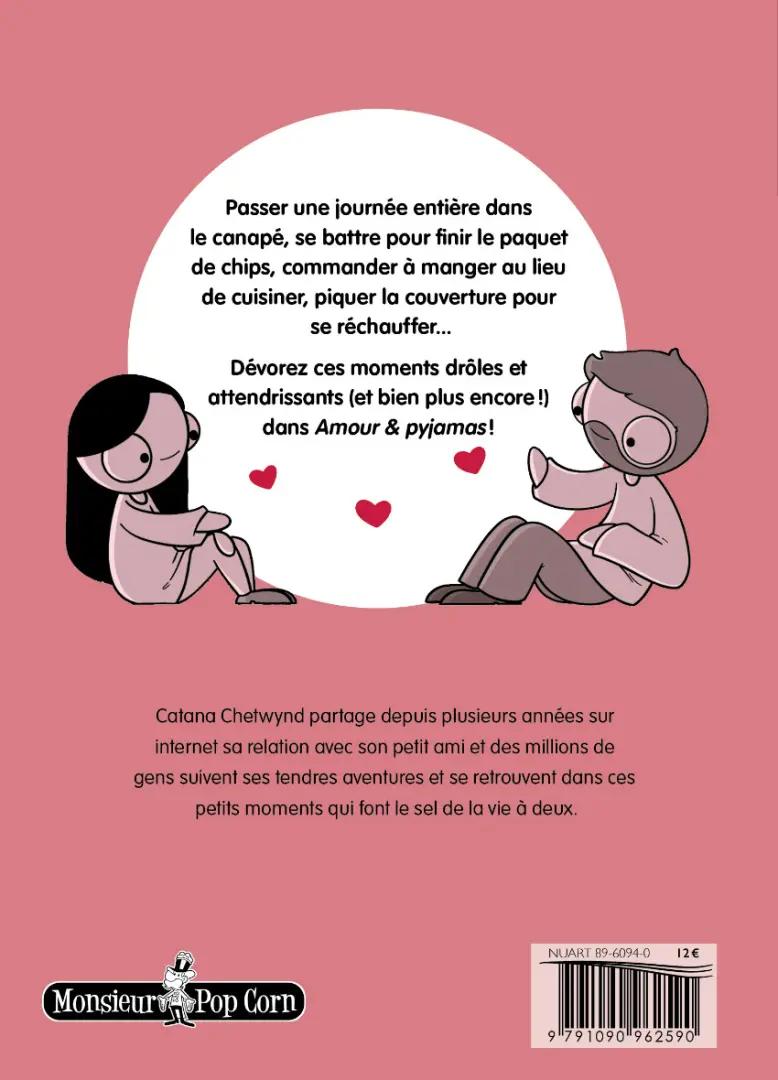 Verso de l'album Petits moments d'amour 3 Amour et pyjamas
