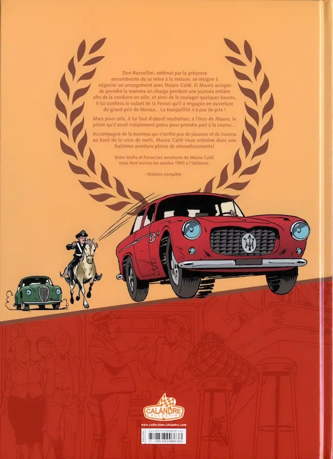 Verso de l'album Mauro Caldi Tome 8 La Mamma