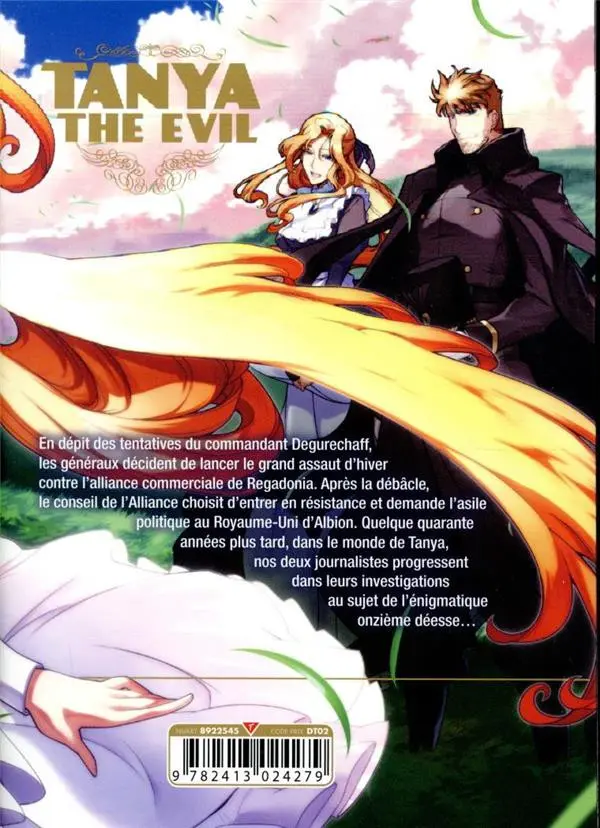 Verso de l'album Tanya The Evil 9