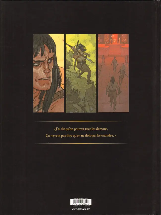 Verso de l'album Conan le Cimmérien Tome 7 Les Clous rouges