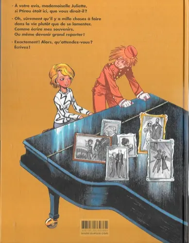 Verso de l'album Mademoiselle J. Tome 2 Je ne me marierai jamais - 1938