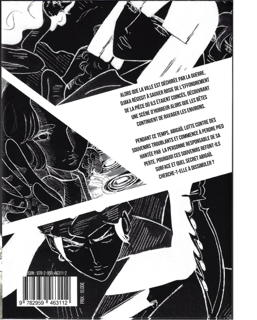 Verso de l'album Prayer Blossom 2