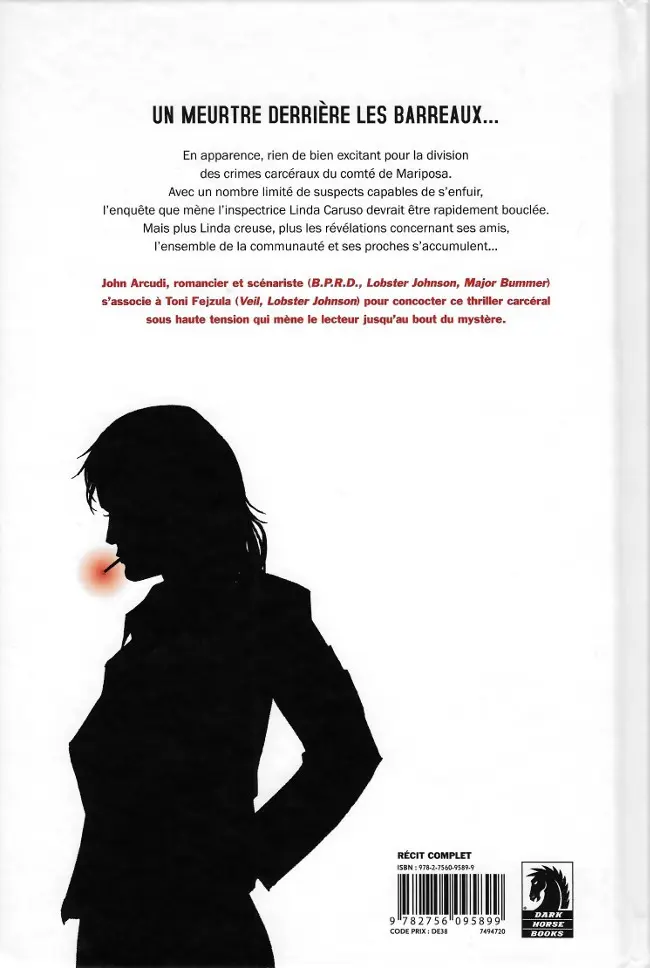 Verso de l'album Dead Inside