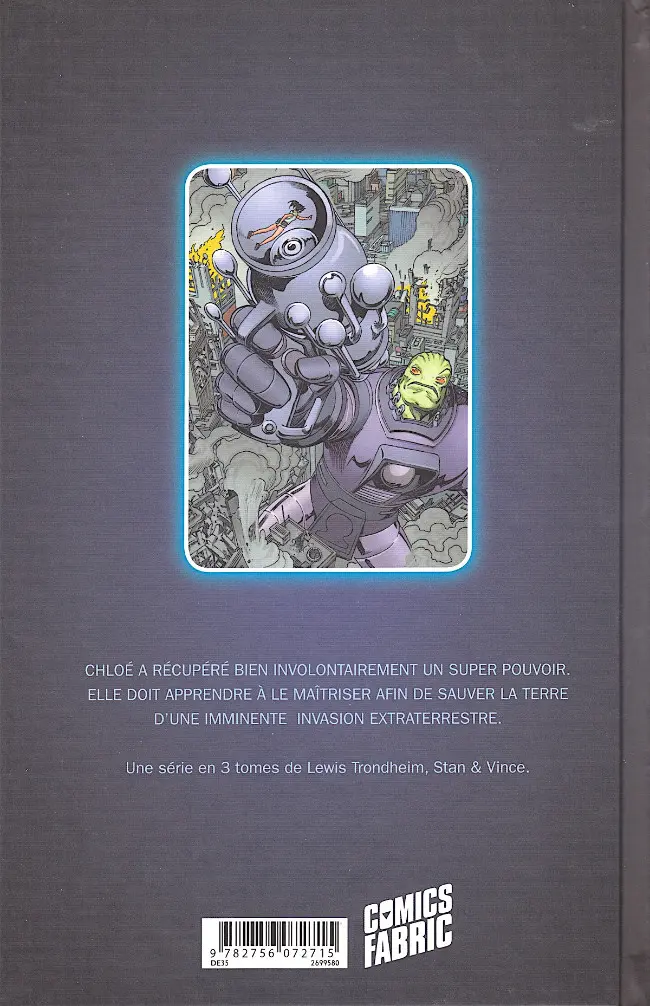 Verso de l'album Density Tome 2