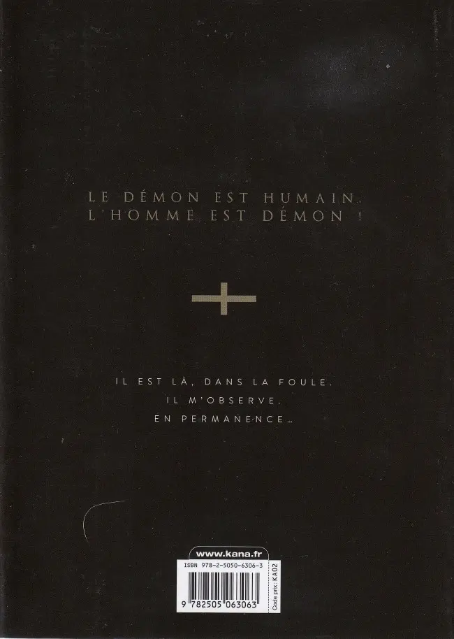 Verso de l'album DevilsLine 1