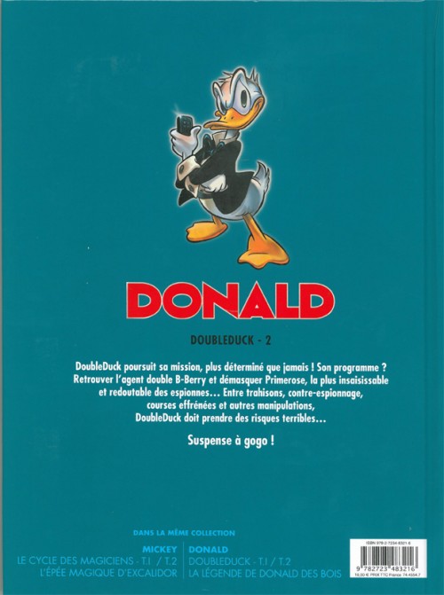 Verso de l'album Donald - Doubleduck 2