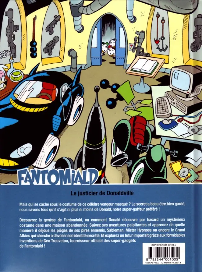 Verso de l'album Fantomiald Tome 1