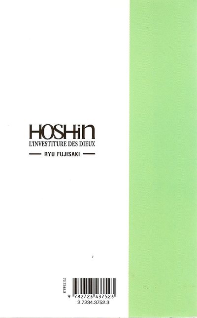 Verso de l'album Hoshin 5 Les quatre ermites de l'île aux neuf dragons
