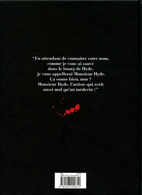 Verso de l'album Hyde