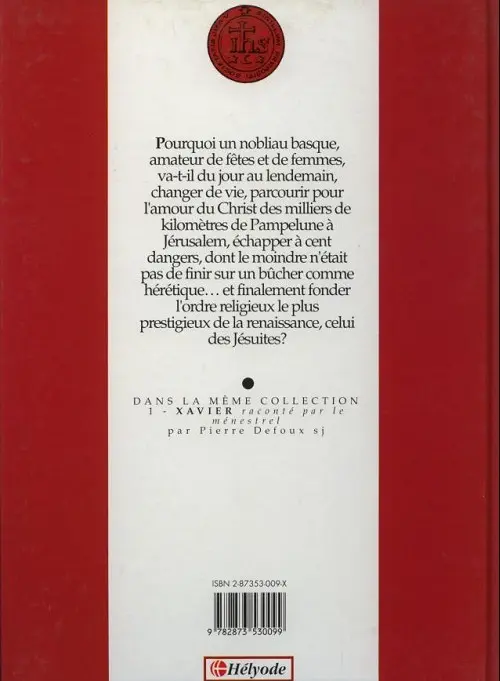 Verso de l'album Ignace Nous n'irons pas à Jérusalem
