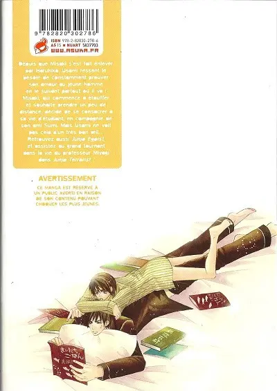 Verso de l'album Junjo Romantica 7