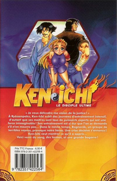 Verso de l'album Ken-Ichi 3