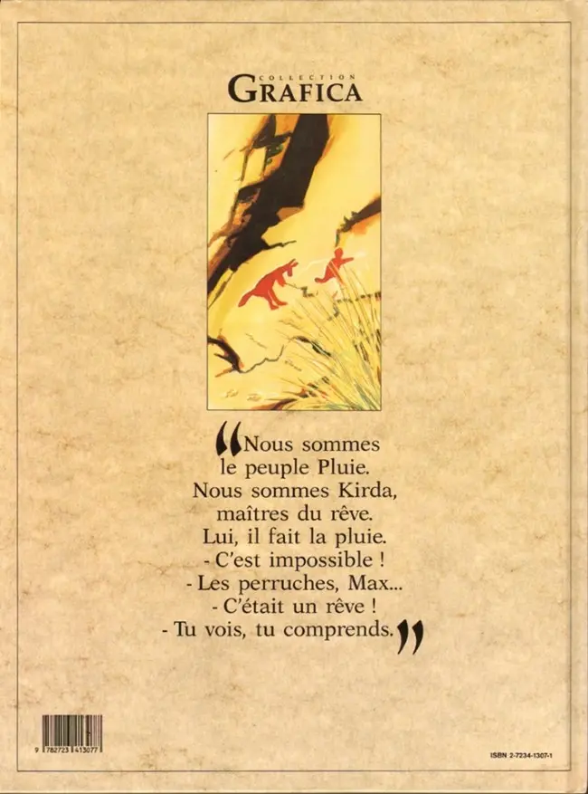 Verso de l'album Max Tome 1 Le rêve pluie