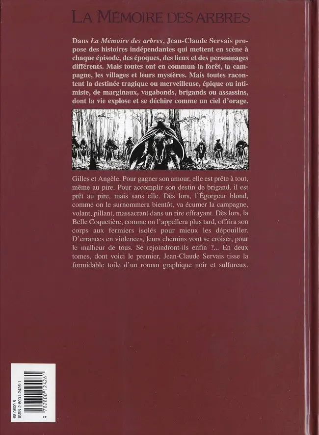 Verso de l'album La Mémoire des arbres Tome 5 La belle coquetière - Tome 1