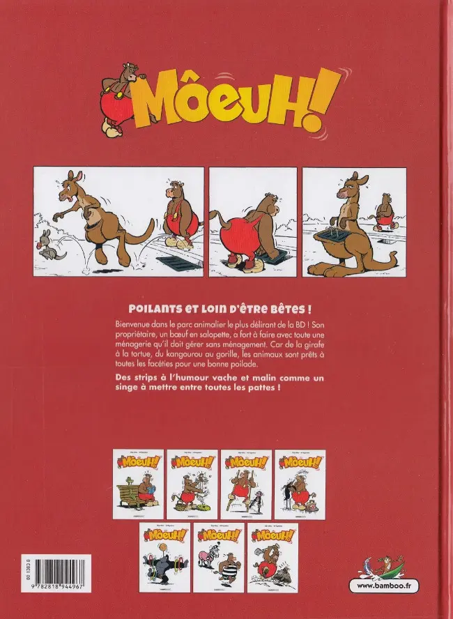 Verso de l'album Môeuh ! Tome 7