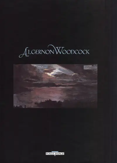Verso de l'album Algernon Woodcock L'œil Fé