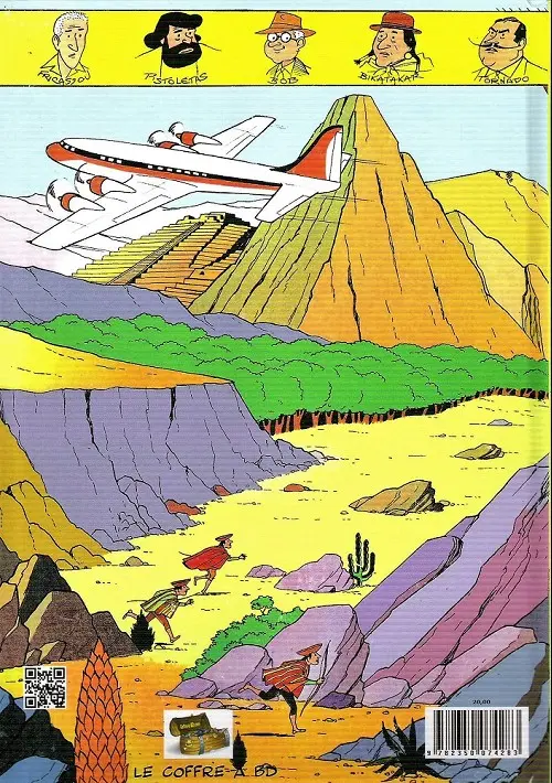 Verso de l'album Nic et Mino Le Coffre à BD Tome 3 Destination inconnue