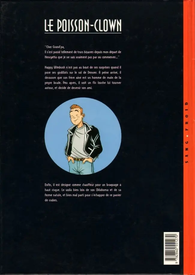 Verso de l'album Le Poisson-clown Tome 1 Happy