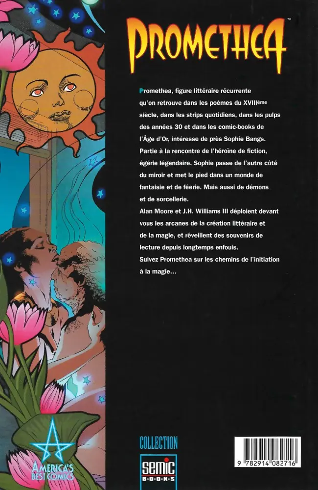 Verso de l'album Promethea 3