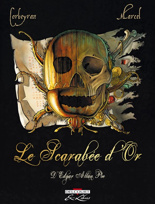 Couverture de l'album Le Scarabée d'or Le Scarabée d'or, d'Edgar Allan Poe