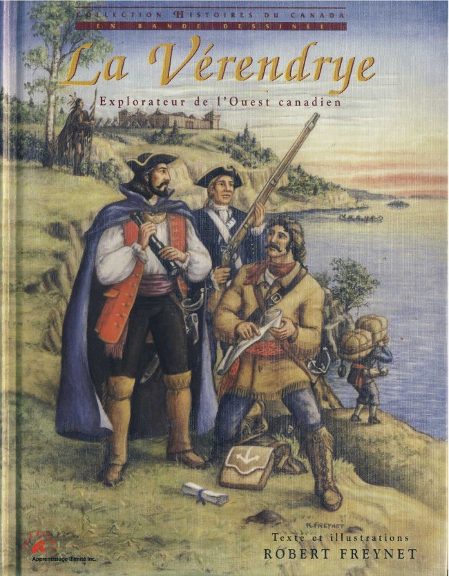 Couverture de l'album La Vérendrye Explorateur de l'Ouest canadien
