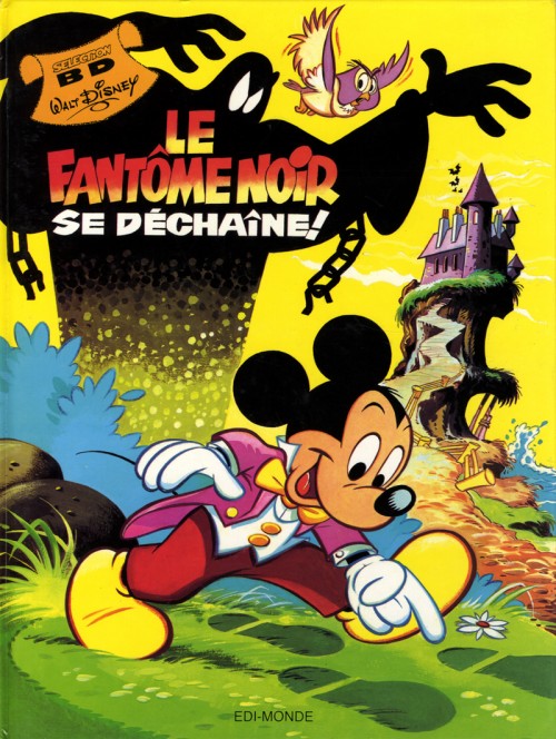Couverture de l'album Walt Disney Tome 5 Le fantôme noir se déchaîne