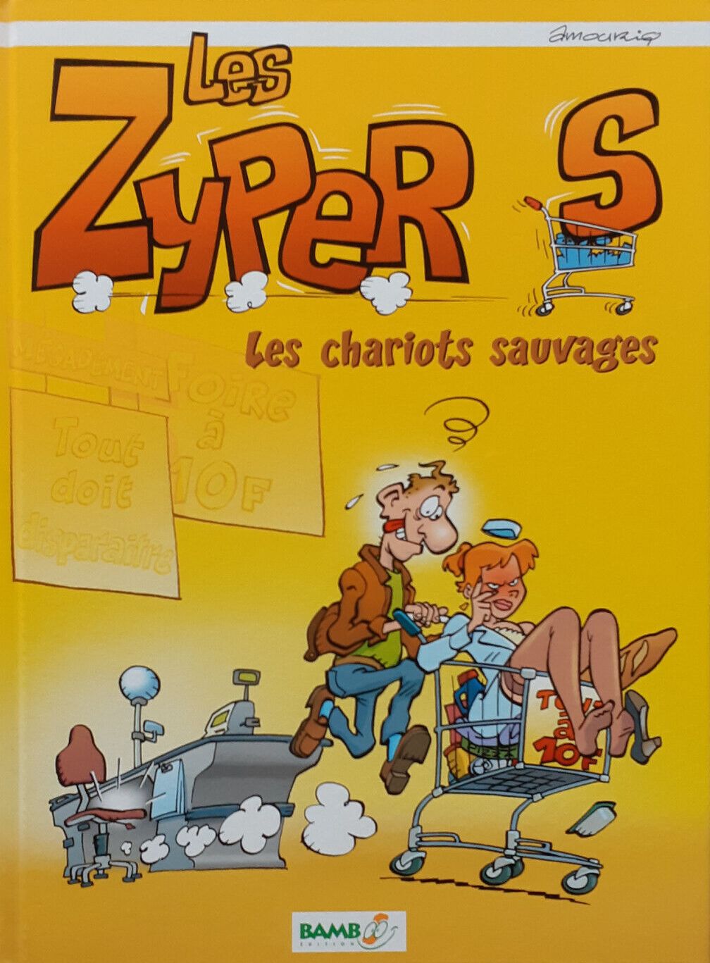 Couverture de l'album Les Zypers Tome 1 Les chariots sauvages