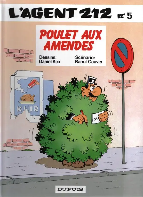 Couverture de l'album L'Agent 212 Tome 5 Poulet aux amendes