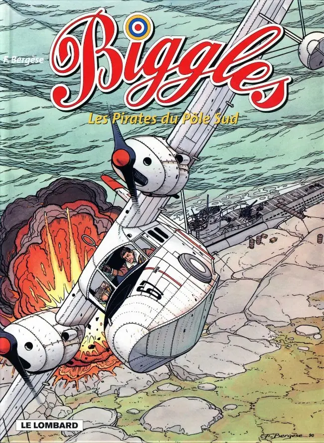 Couverture de l'album Biggles Tome 2 Les pirates du Pôle Sud