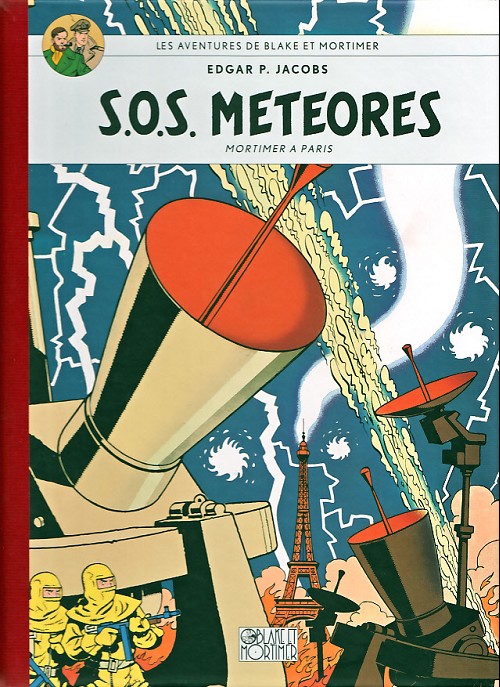 Couverture de l'album Blake et Mortimer Tome 8 S.O.S. météores - Mortimer à Paris