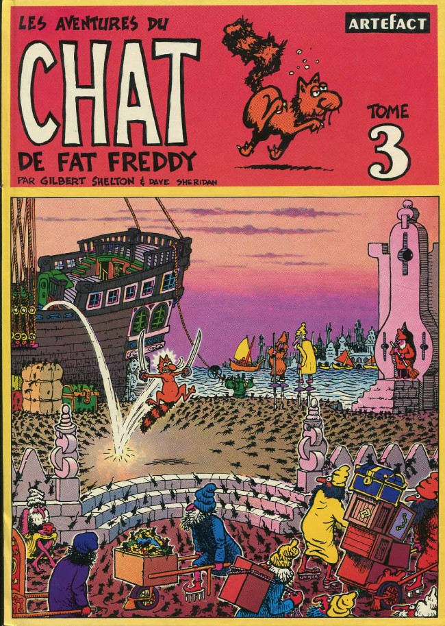 Couverture de l'album Les aventures du Chat de Fat Freddy Tome 3