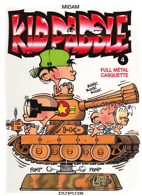 Couverture de l'album Kid Paddle Tome 4 Full métal casquette