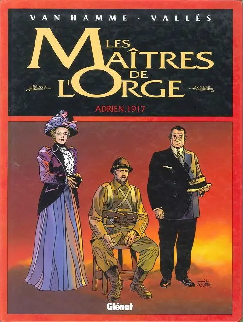 Couverture de l'album Les Maîtres de l'Orge Tome 3 Adrien, 1917
