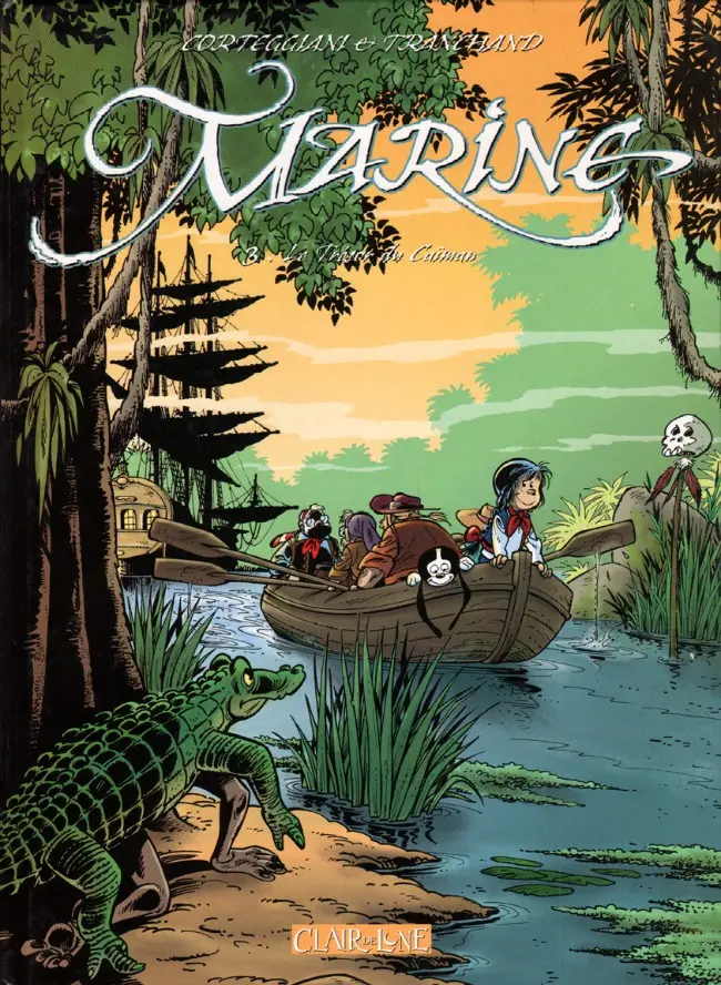 Couverture de l'album Marine Tome 3 Le trésor du caïman